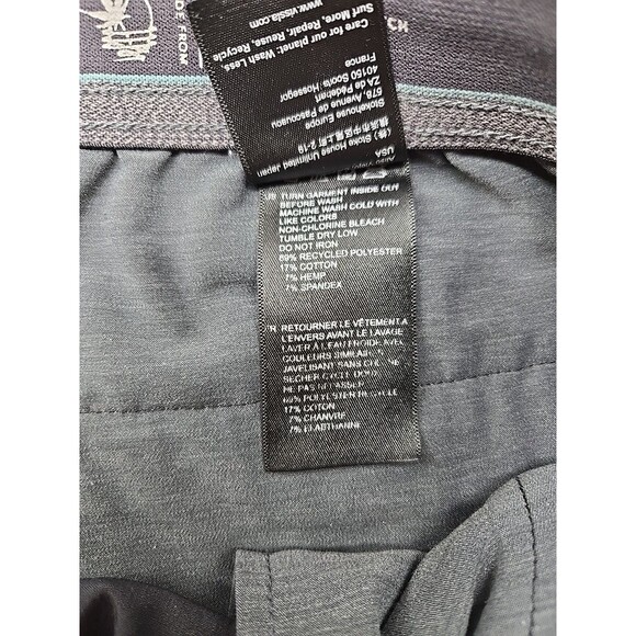Vissla Eco-Lastics Surf Trunk Men's Large Dark Gray 7.75" Inseam 4 Way Streatch - Picture 6 of 9